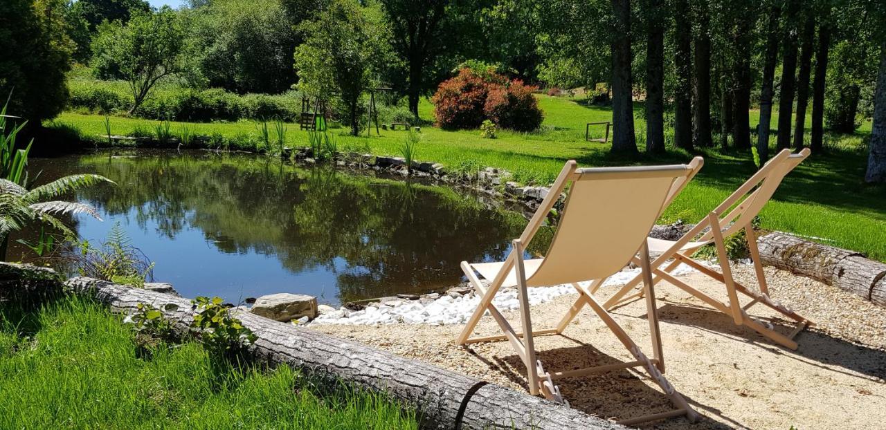 Le Vieux Moulin Gites - Detached Cottage With Garden Views And Pool Guégon Eksteriør billede