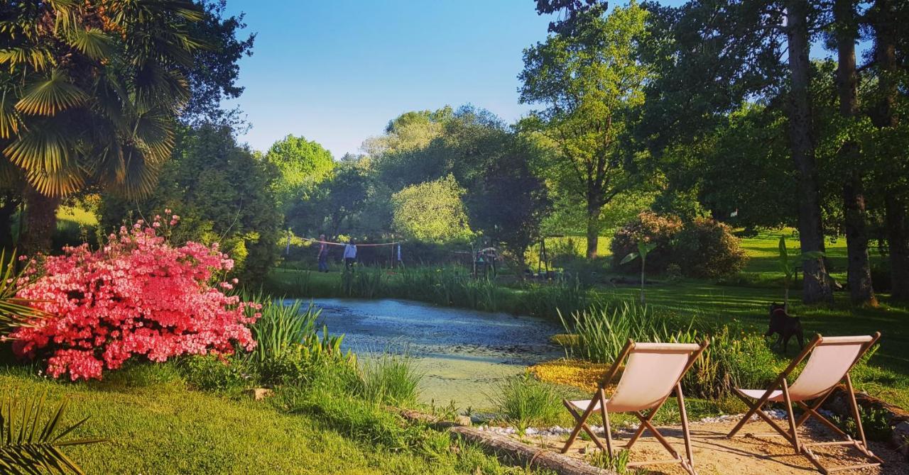 Le Vieux Moulin Gites - Detached Cottage With Garden Views And Pool Guégon Eksteriør billede